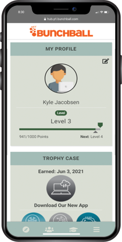 Bunchball Go Profile Page
