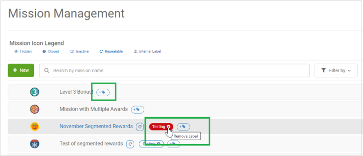 Mission Management View