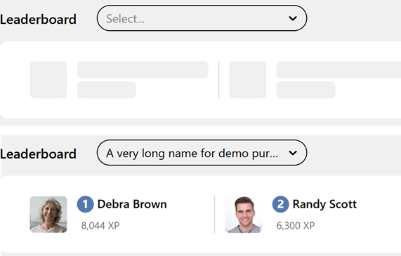Leaderboard Examples