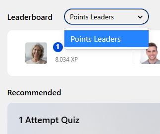 Leaderboard Example A