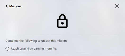 Locked Level Example