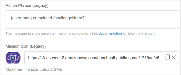 Mission Icon Upload Field
